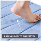 CloudStep™ - Tapete de Banheiro Ultra-Absorvente em Espuma de Memória