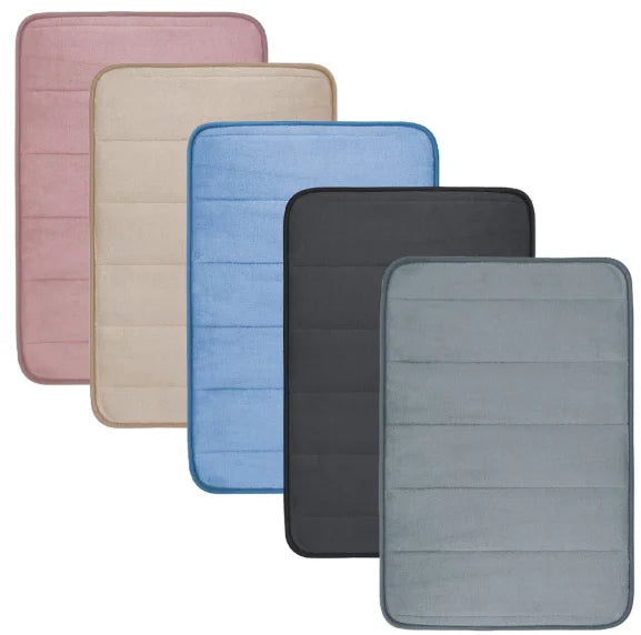 CloudStep™ - Tapete de Banheiro Ultra-Absorvente em Espuma de Memória