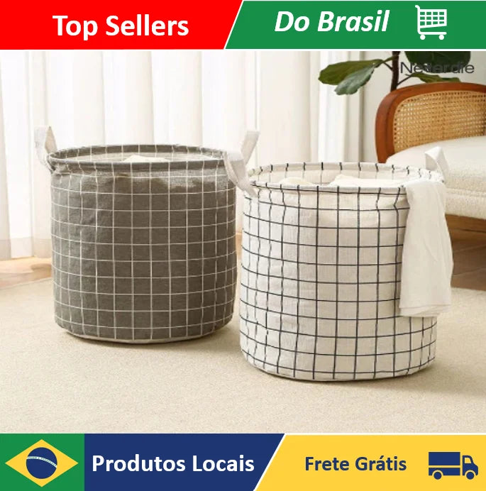 FlexBasket™ - O Cesto Inteligente que "Desaparece" quando Você não Precisa.