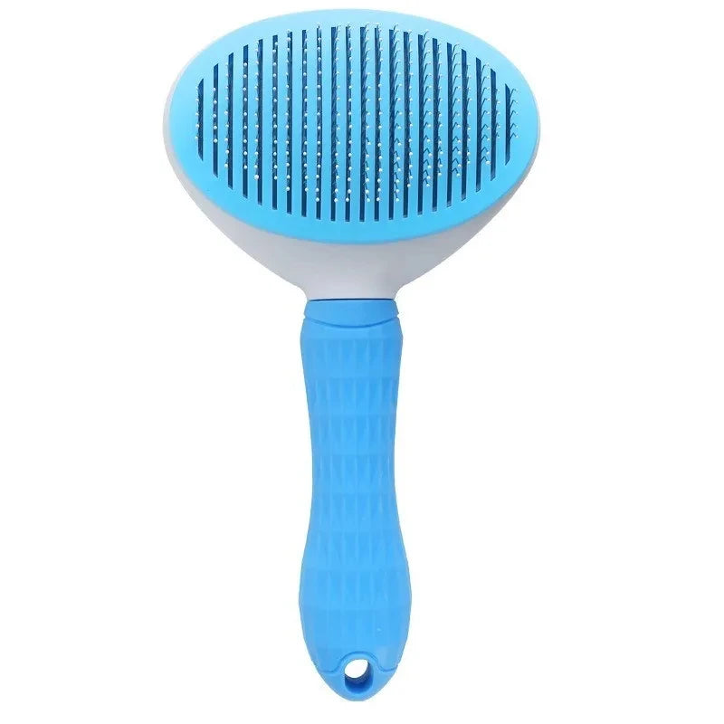 EasyClean™ Pro - Escova Pet Autolimpante com Sistema de Ejeção One-Click