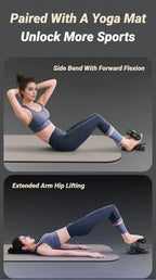 FitAnchor™ Pro - Estação de Treino 2 em 1: Ventosa Abdominal e Extensores de Resistência