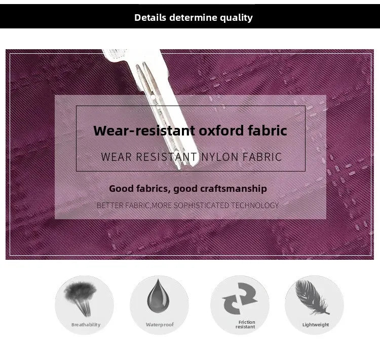 👜 Bolsa Safira™ - Nylon Impermeável e Multicamadas