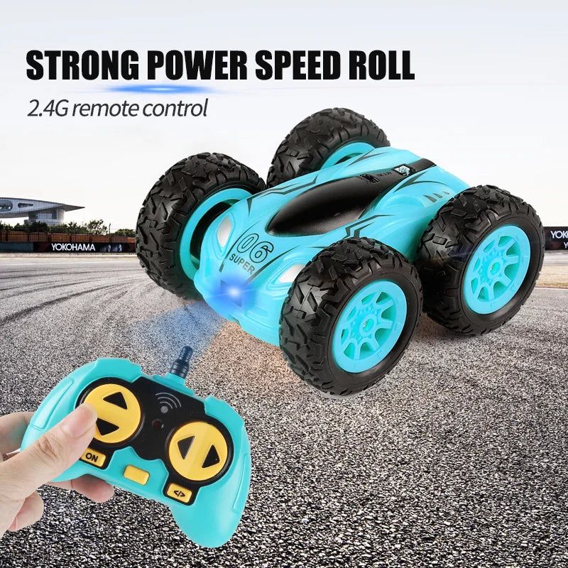 StuntMaster™ 360 - O Carro Acrobático Indestrutível 4x4
