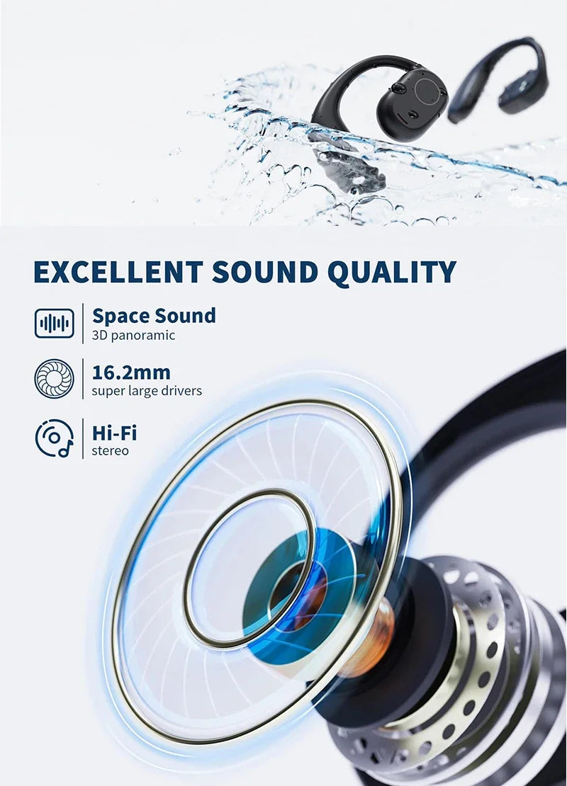 AirFlow™ Max Bluetooth 6.0 - O Fone que Você Esquece que Está Usando.