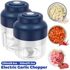 PowerGrind™ Nano - Mini Processador Elétrico de Precisão com Lâminas de Aço Cirúrgico