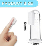 UltraSoft™ Finger Pro - Escova de Dedo com Cerdas de Microfibra de Alta Densidade para Pets