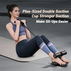 FitAnchor™ Pro - Estação de Treino 2 em 1: Ventosa Abdominal e Extensores de Resistência