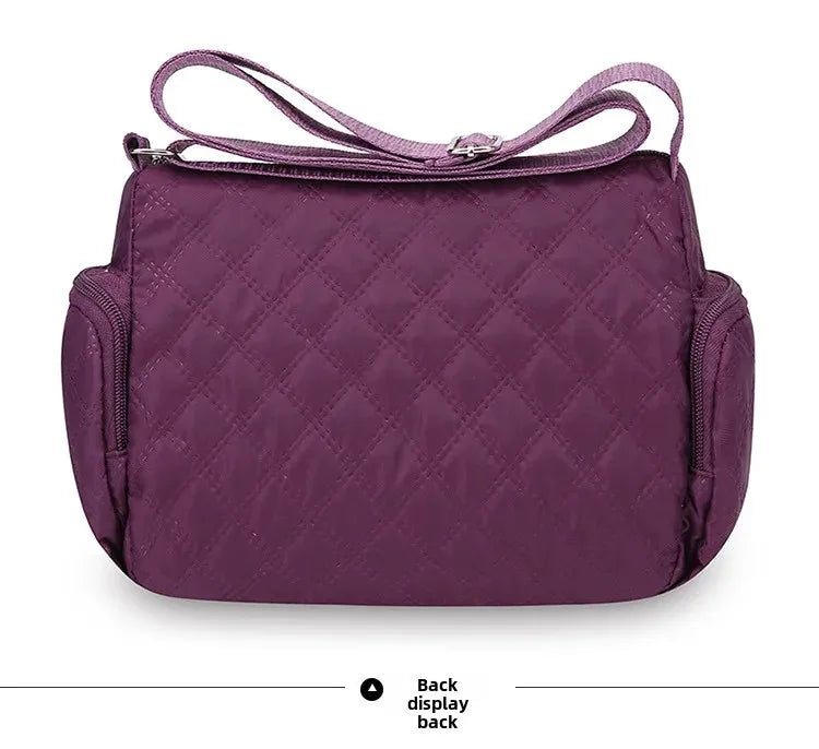 👜 Bolsa Safira™ - Nylon Impermeável e Multicamadas