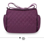 👜 Bolsa Safira™ - Nylon Impermeável e Multicamadas