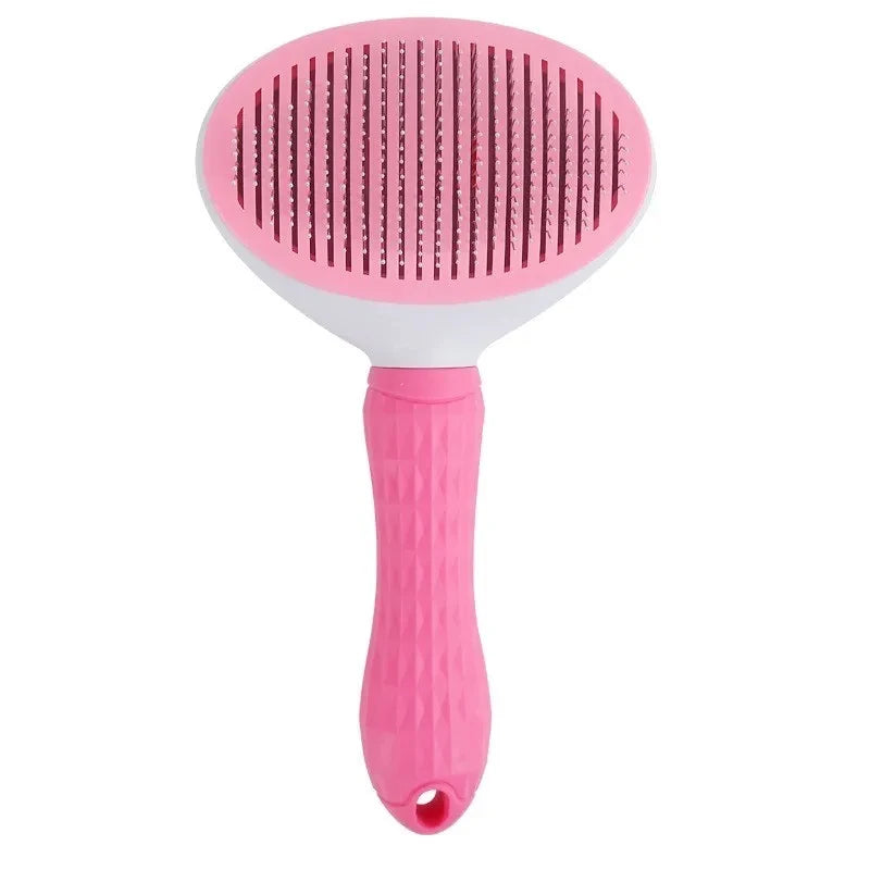EasyClean™ Pro - Escova Pet Autolimpante com Sistema de Ejeção One-Click