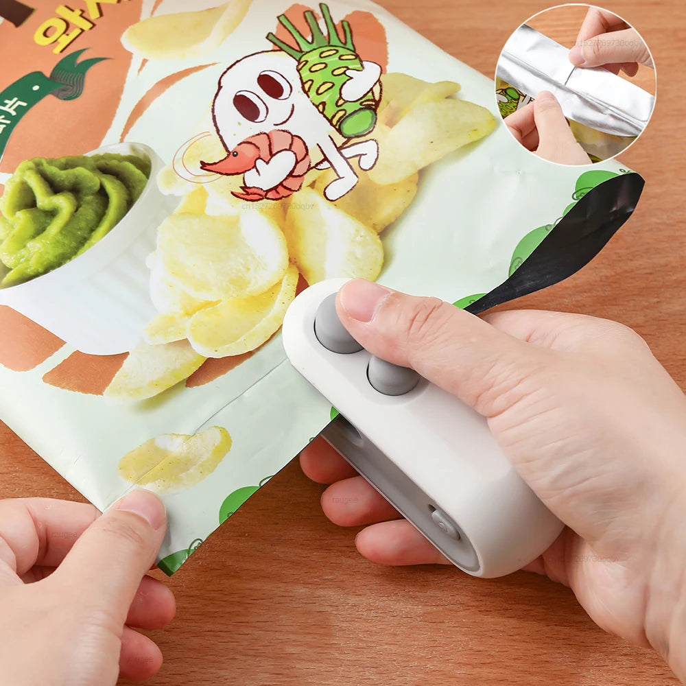 Seladora Magic Seal - Mantenha seus Alimentos Crocantes por Muito Mais Tempo