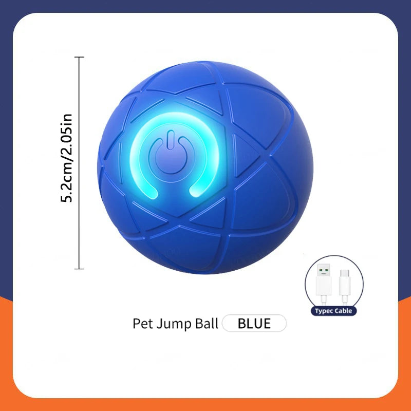 SmartBall™ 360 - Bola Interativa Inteligente com Sensor de Obstáculos e Carregamento USB