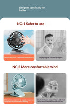 ArcticClip™ 3 em 1 - Ventilador Portátil Recarregável com Clip e Luminária Noturna
