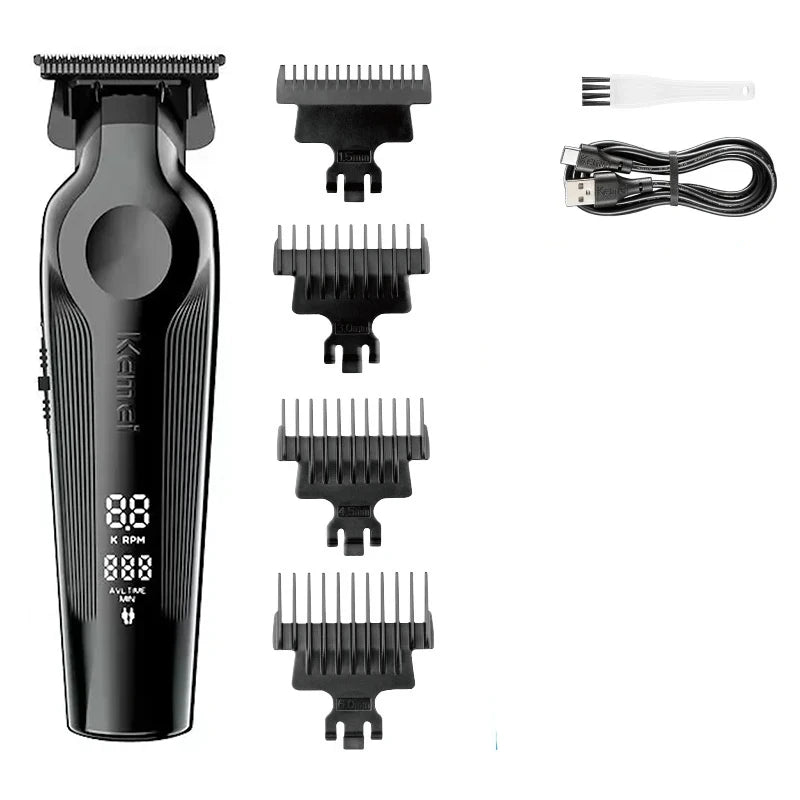 Kemei Gold Pro™ 264 - Máquina de Acabamento Ultra Potente (210 min de Bateria )