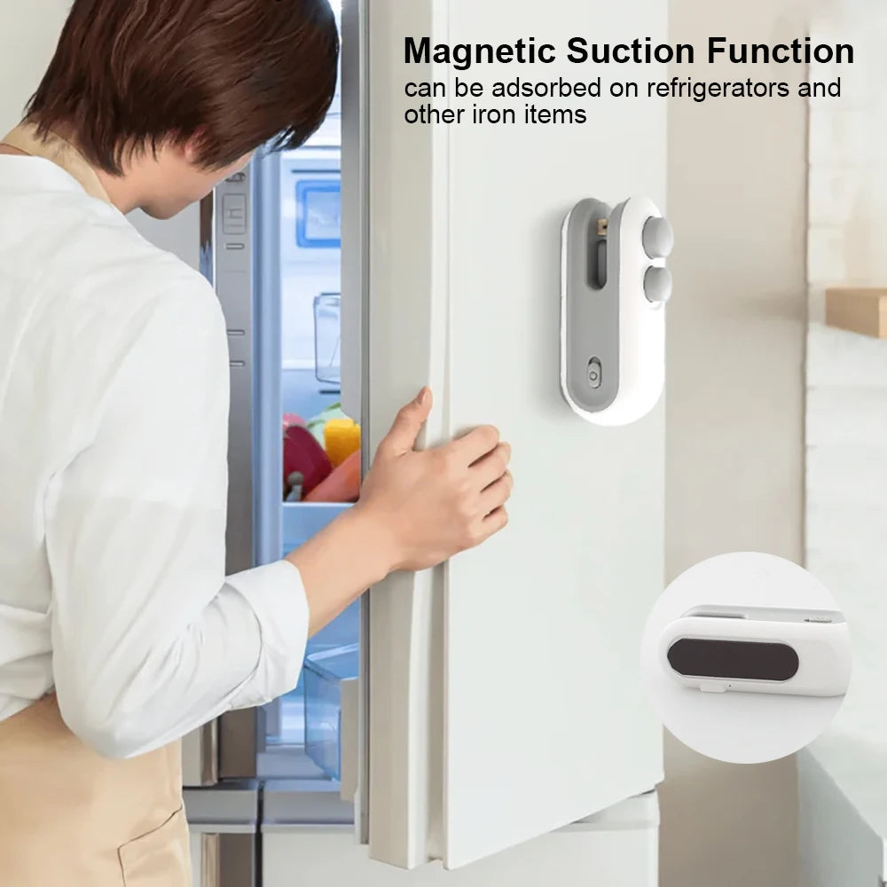 Seladora Magic Seal - Mantenha seus Alimentos Crocantes por Muito Mais Tempo