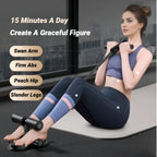 FitAnchor™ Pro - Estação de Treino 2 em 1: Ventosa Abdominal e Extensores de Resistência