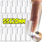 UltraSoft™ Finger Pro - Escova de Dedo com Cerdas de Microfibra de Alta Densidade para Pets
