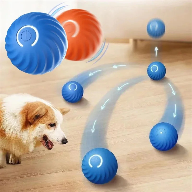 SmartBall™ 360 - Bola Interativa Inteligente com Sensor de Obstáculos e Carregamento USB