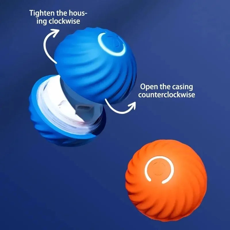 SmartBall™ 360 - Bola Interativa Inteligente com Sensor de Obstáculos e Carregamento USB