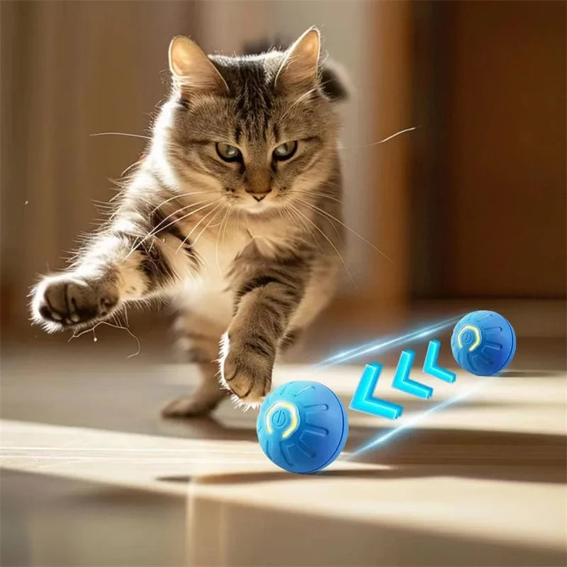 SmartBall™ 360 - Bola Interativa Inteligente com Sensor de Obstáculos e Carregamento USB