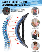 LumbarRelief™ - Alongador e Corretor Lombar Multinível com Pontos de Acupressão