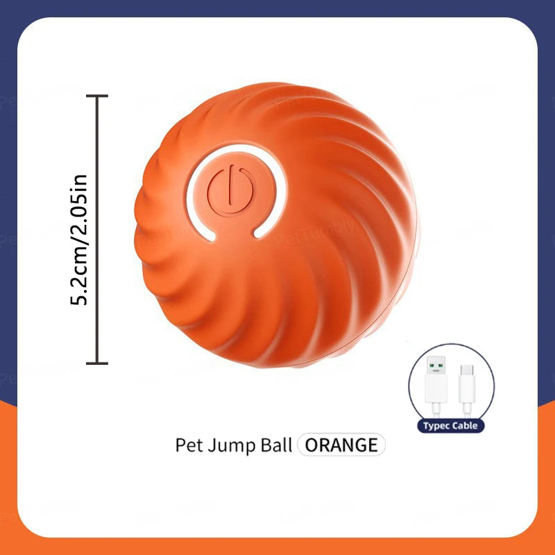 SmartBall™ 360 - Bola Interativa Inteligente com Sensor de Obstáculos e Carregamento USB