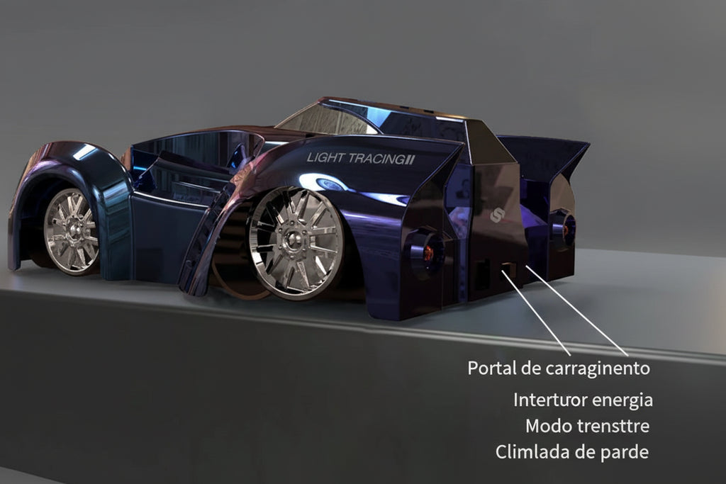 GravityDefy™ - O Carro que Escala Paredes e Tetos