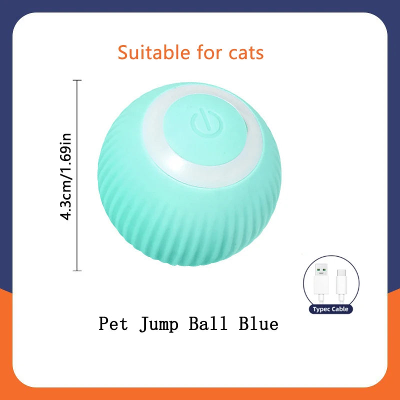 SmartBall™ 360 - Bola Interativa Inteligente com Sensor de Obstáculos e Carregamento USB