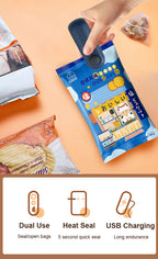 Seladora Magic Seal - Mantenha seus Alimentos Crocantes por Muito Mais Tempo