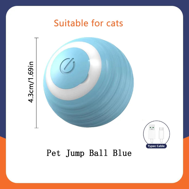 SmartBall™ 360 - Bola Interativa Inteligente com Sensor de Obstáculos e Carregamento USB