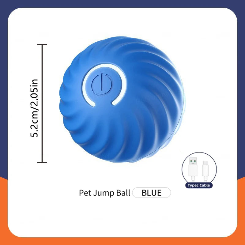 SmartBall™ 360 - Bola Interativa Inteligente com Sensor de Obstáculos e Carregamento USB
