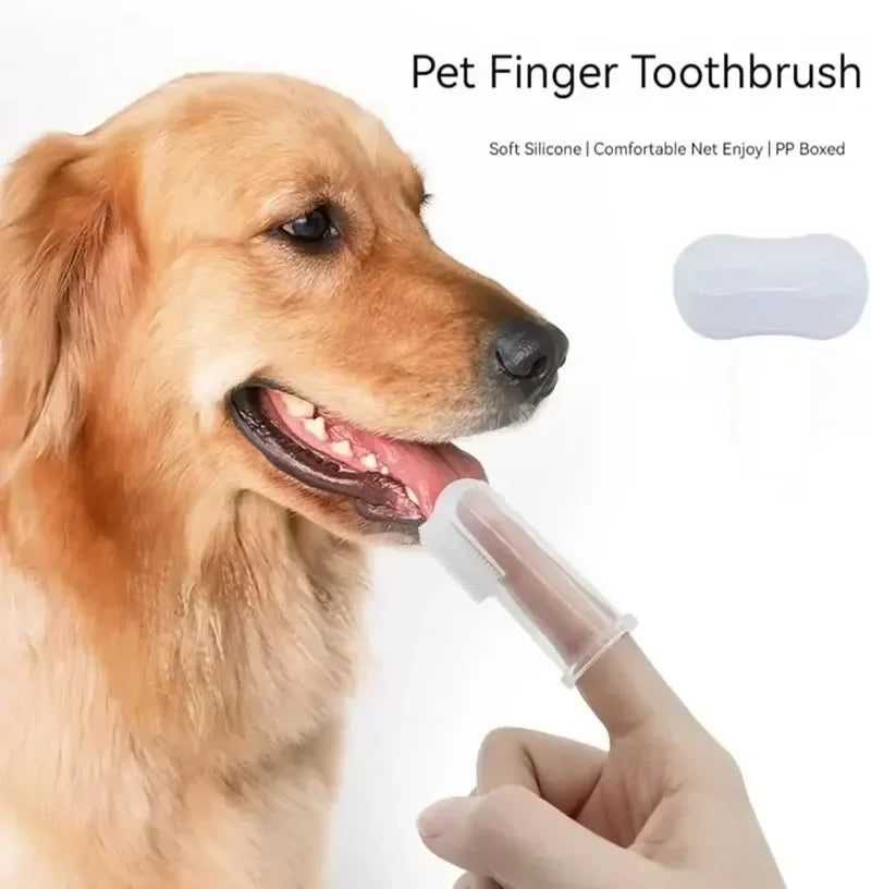 UltraSoft™ Finger Pro - Escova de Dedo com Cerdas de Microfibra de Alta Densidade para Pets