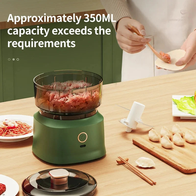 ChefExpress™ 350ml - Mini Processador Elétrico Sem Fio de Alta Potência com Carregamento USB