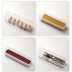ClearBox™ - Organizador Slim para Geladeira e Despensa (Kit 4 Peças)