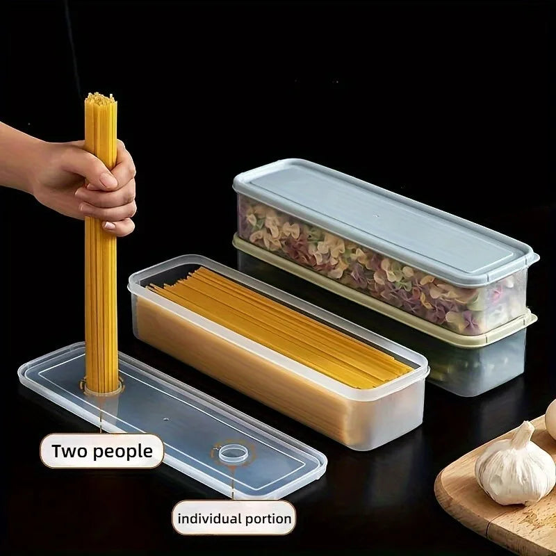 ClearBox™ - Organizador Slim para Geladeira e Despensa (Kit 4 Peças)