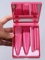 Pocket Beauty™ - Kit Retoque 5 em 1 com Estojo Premium e Espelho