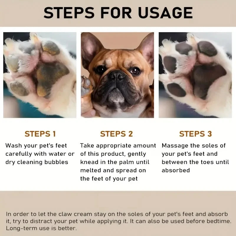 PawRelief™ - Bálsamo Hidratante e Regenerador para Patas e Nariz de Cães e Gatos (45g)