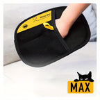 PetGlove™ Double Max - Kit com 2 Luvas Magnéticas Dupla Face para Remoção de Pelos e Massagem Relaxante