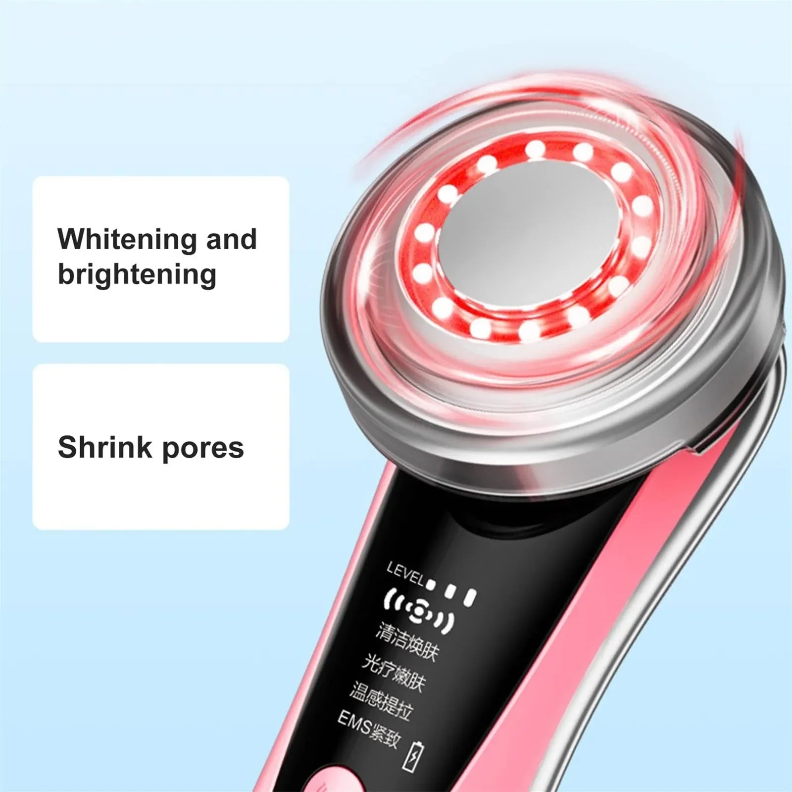 PhotonLift™ 2026 - Massageador Facial Rejuvenescedor com Terapia de Luz LED
