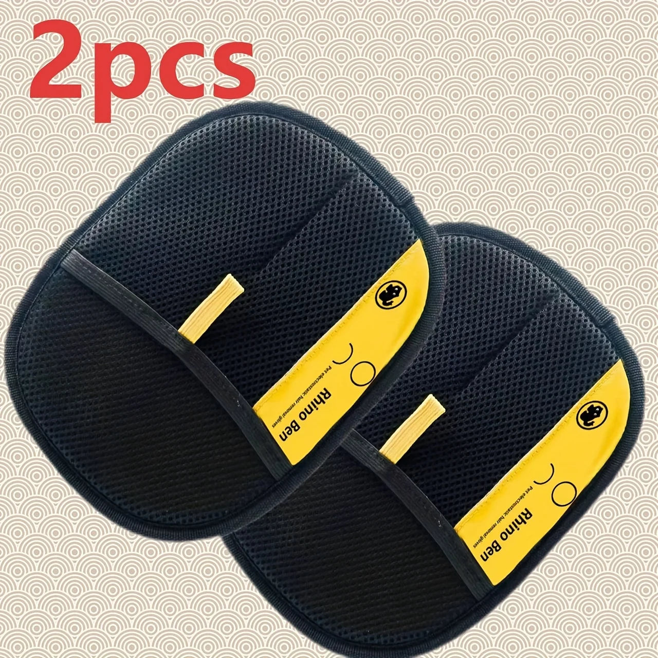 PetGlove™ Double Max - Kit com 2 Luvas Magnéticas Dupla Face para Remoção de Pelos e Massagem Relaxante