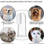 UltraSoft™ Finger Pro - Escova de Dedo com Cerdas de Microfibra de Alta Densidade para Pets