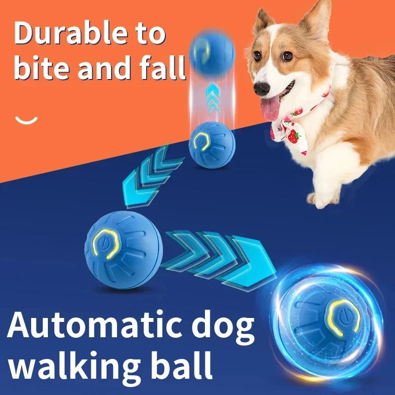 SmartBall™ 360 - Bola Interativa Inteligente com Sensor de Obstáculos e Carregamento USB