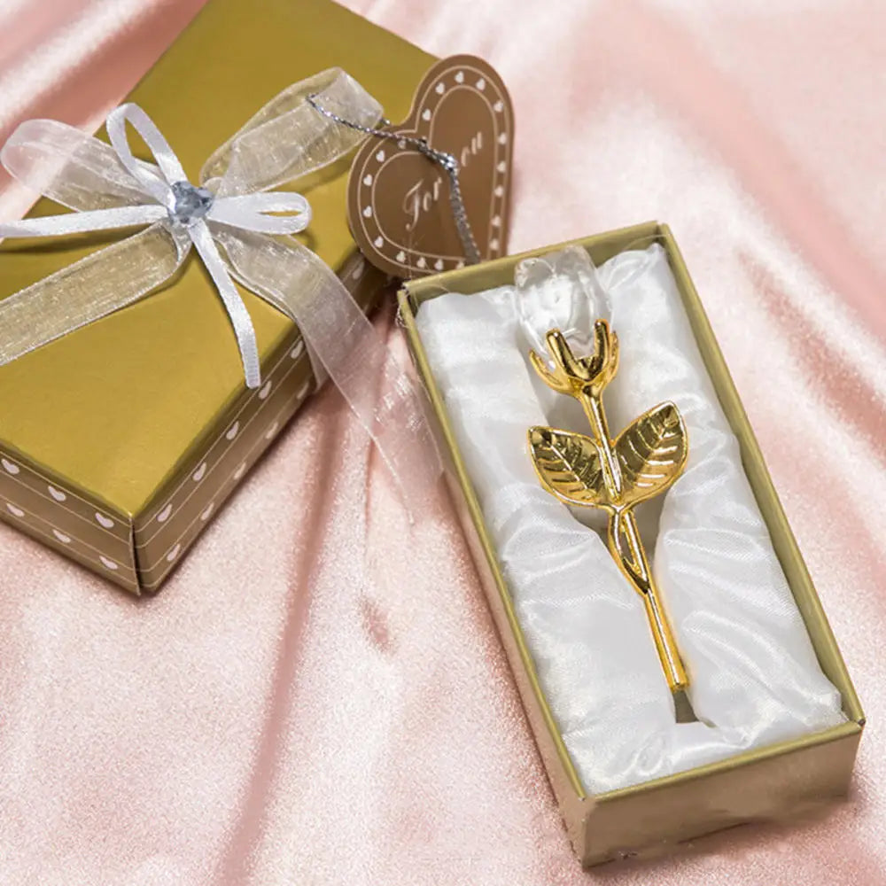 EternalCrystal™ - Rosa de Cristal com Caixa de Luxo para Presente e Decoração