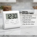 CookTime™ Pro - Cronômetro Digital Magnético com Display LCD de Alta Precisão
