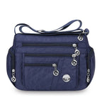 👜 Bolsa Safira™ - Nylon Impermeável e Multicamadas