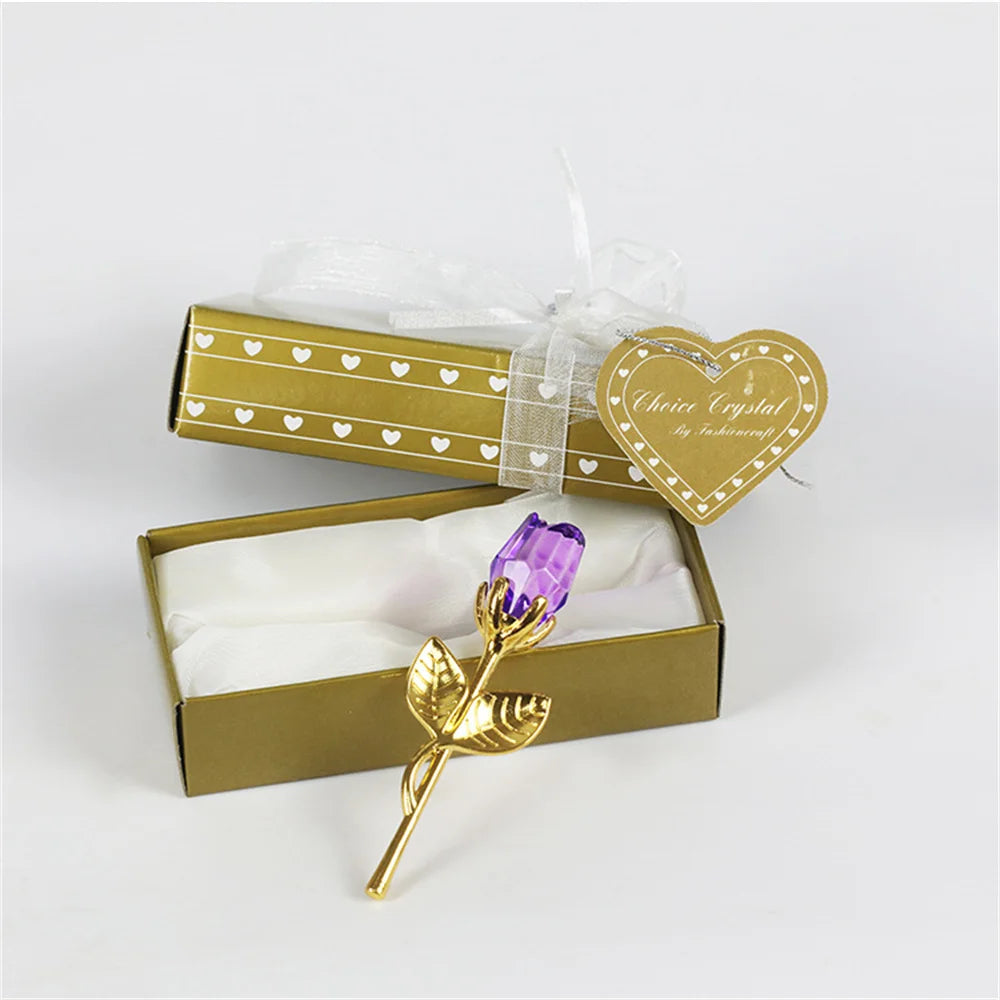 EternalCrystal™ - Rosa de Cristal com Caixa de Luxo para Presente e Decoração