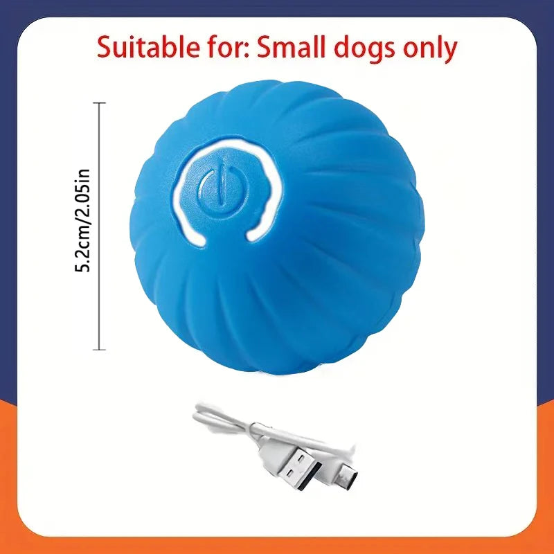SmartBall™ 360 - Bola Interativa Inteligente com Sensor de Obstáculos e Carregamento USB