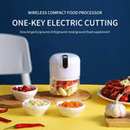 PowerChop™ Pro - Mini Processador Elétrico de Alimentos USB