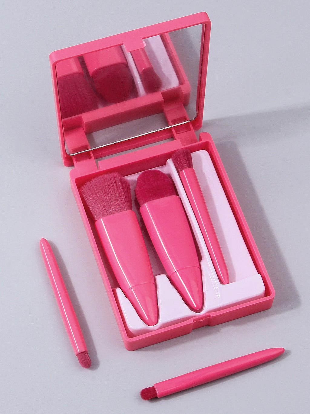 Pocket Beauty™ - Kit Retoque 5 em 1 com Estojo Premium e Espelho