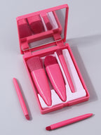 Pocket Beauty™ - Kit Retoque 5 em 1 com Estojo Premium e Espelho